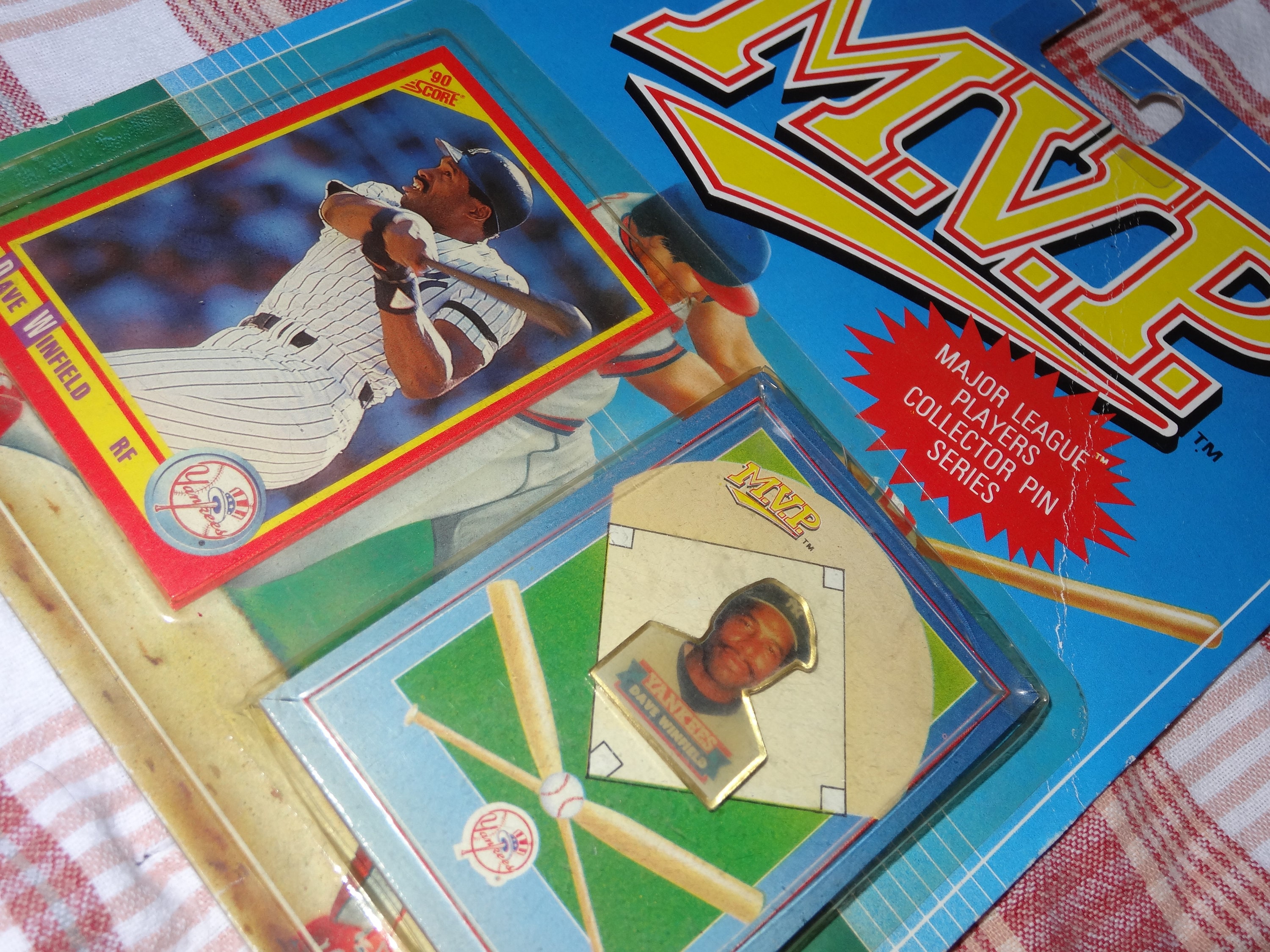 MVP Major League Players Collection Pin Seriesdave Winfield Etsy