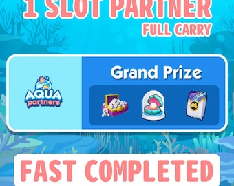 1 emplacement AQUA PARTNERS | Monopoly_Go_Partner_Event | Transport complet rapide terminé