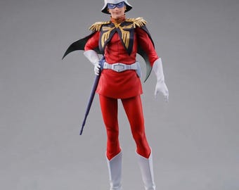 Figuras de piloto de Gundam imprimibles en 3D / Char Aznable / Accesorios de Gundam a escala 1/144, 1/100 y 1/60