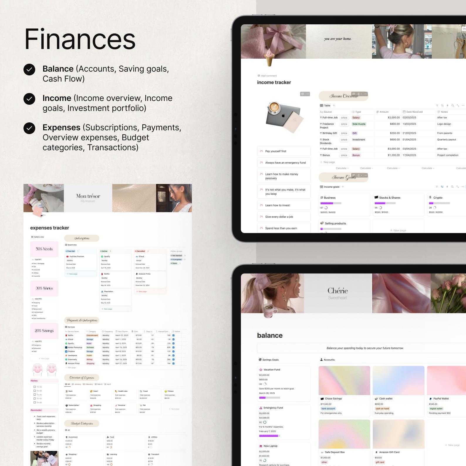 2025 Notion Life Planner Template Notion Ultimate Life Planner Girl ...