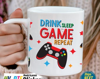 Gamer UV DTF, Gamer Stickers, Gamer Ready for Press, Gamer UV dtf Cup Wrap, Waterproof Decal, Gamer Laptop Sticker, Football Mom uv Transfer