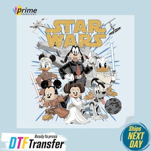Starwars Iron on Heat Transfer - Etsy