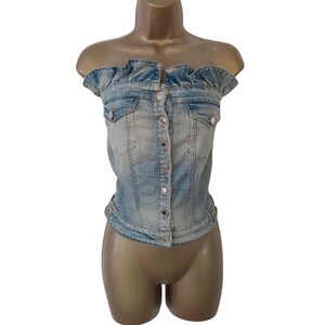 Vintage denim top
