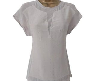 Karen Millen silk blend top UK 6 EU 34