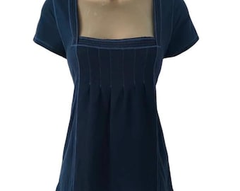 Abercrombie & Fitch navy top L/XL