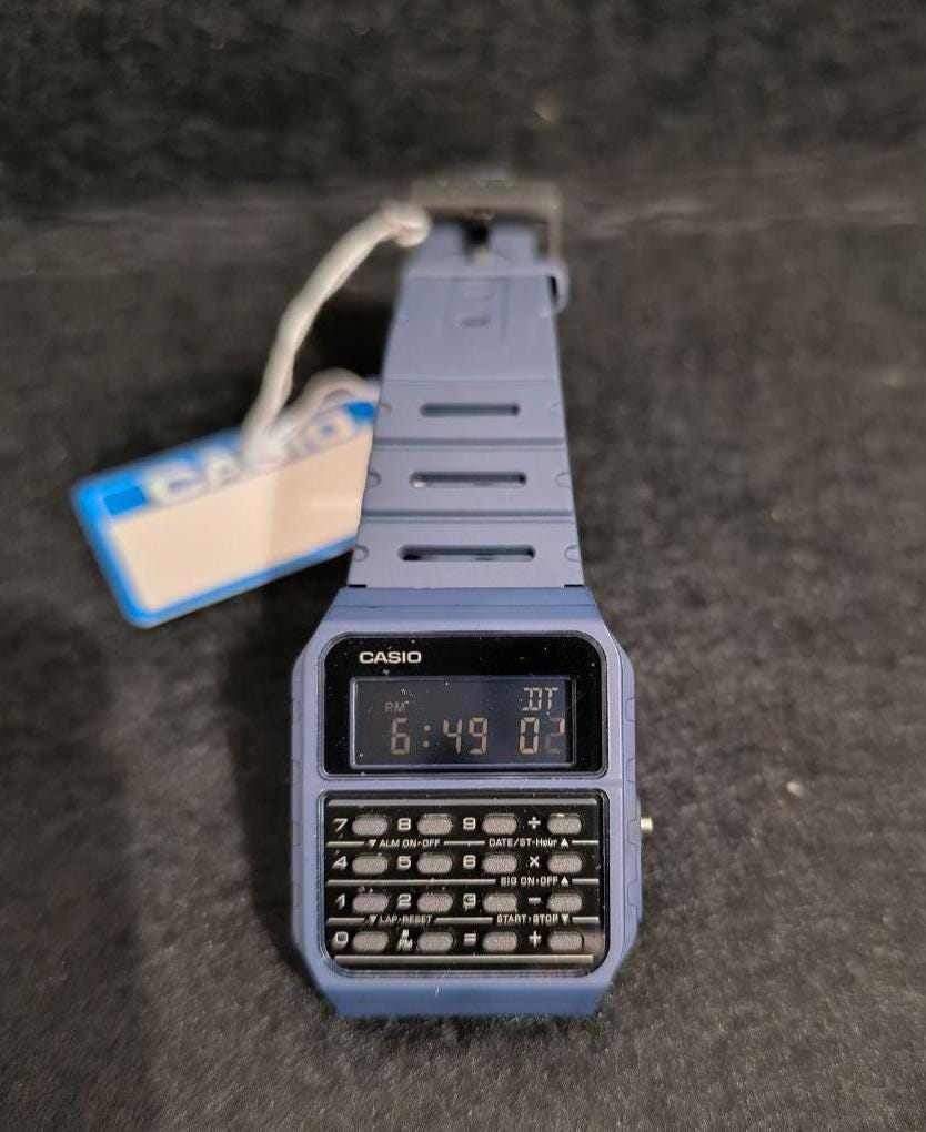 RARO OROLOGIO DA Uomo Vintage Seiko Bell-Matic Quadrante Argento