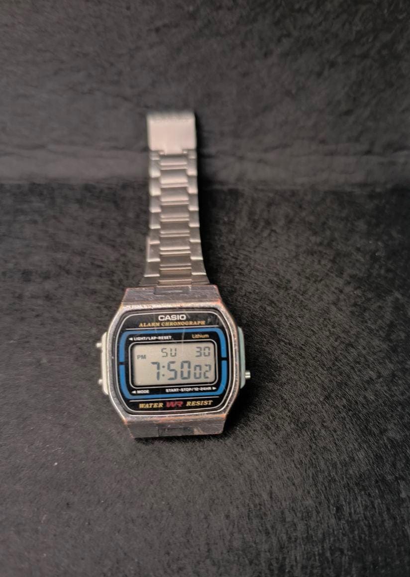 【80's Vintage】 CASIO Alarm-Chrono W-36 80's Vintage】 CASIO Alarm-Chrono W-36 1980s Casio Marlin W-36