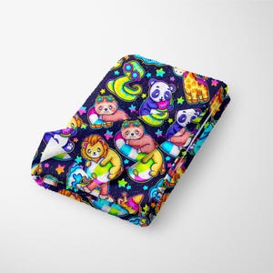 Summer Zoo Towel, Swim, Summer, Sloth, Giraffe, Panda, Lion, Pool Floaties