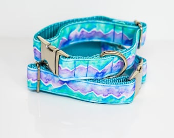 Moonlight - Dog Collar, Eco Canvas, Blue Mountains