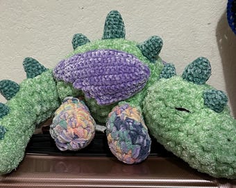 Crochet dragon pattern