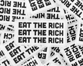 Mini Protest Stickers - 2x1 Thermal Paper Sticker Stack
