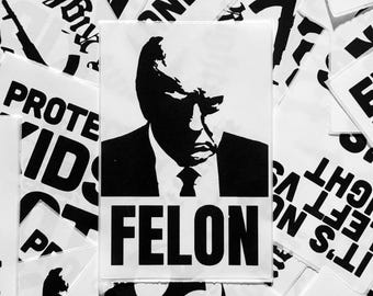 FELON - 4x6 Thermal Paper Sticker Stack