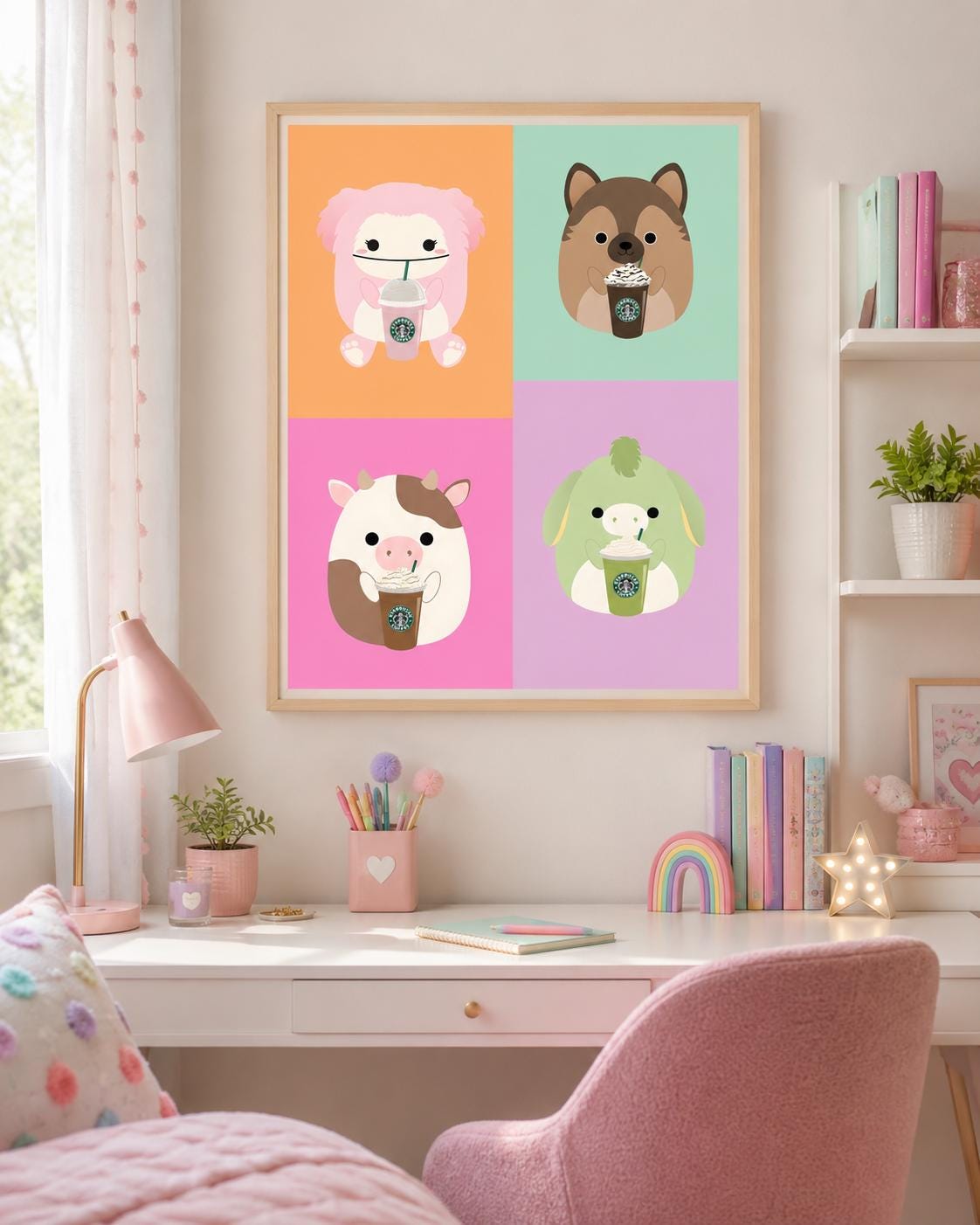 Starbucks poster - Etsy 日本