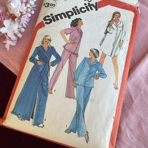 80s Pajamas Pattern - Etsy
