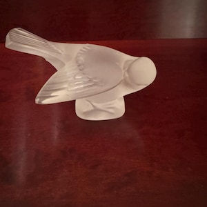 Lalique Crystal Bird - Etsy