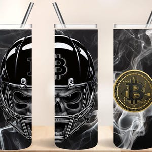Bitcoin Crypto | B Logo | Cryptocurrency | XRP | Straight Sublimation Wrap | Custom Name | 300 DPI | Digital/Instant Download