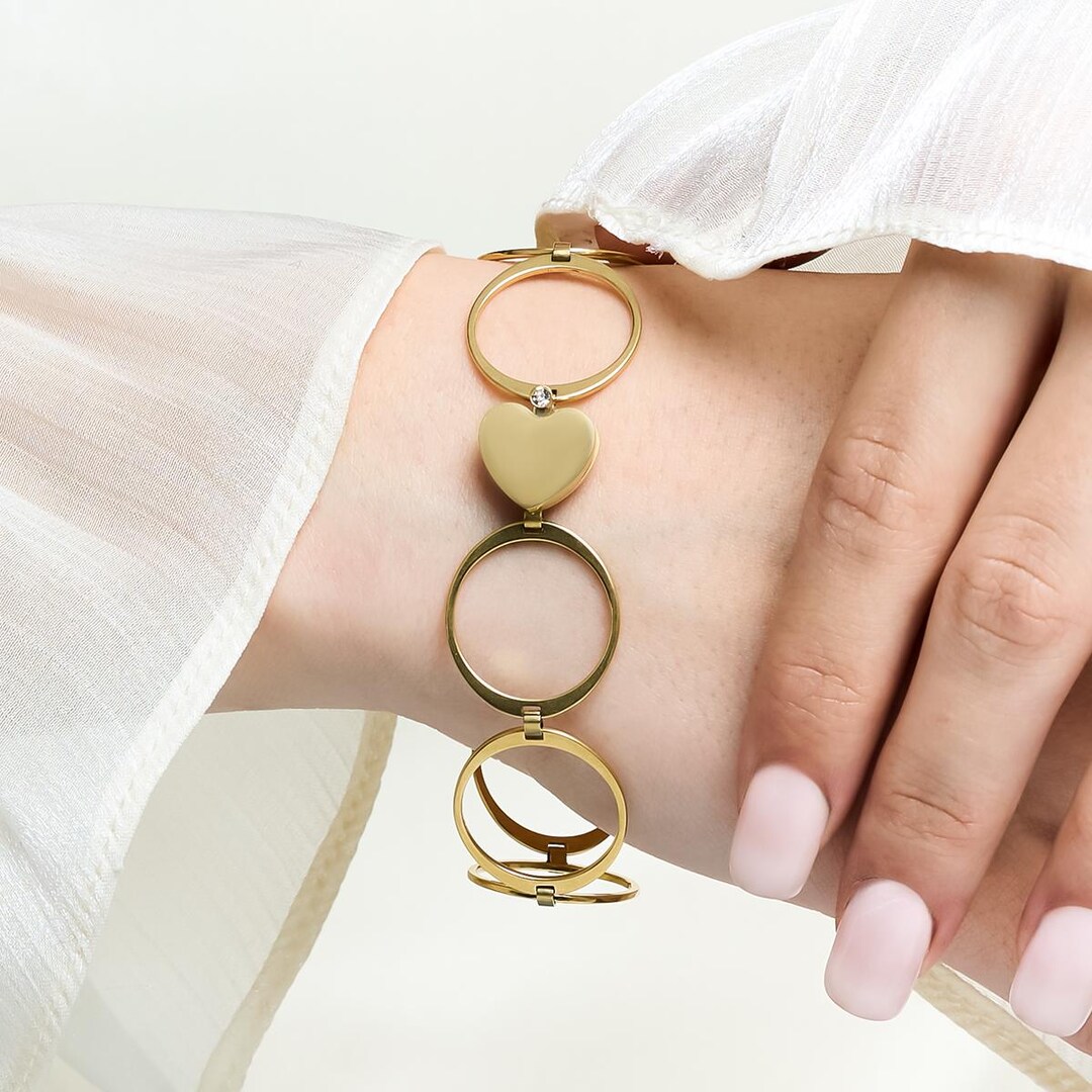 Transformable Ring Transformable Ring Bracelet Gold Plated Titanium Steel Jewelry - Etsy ...