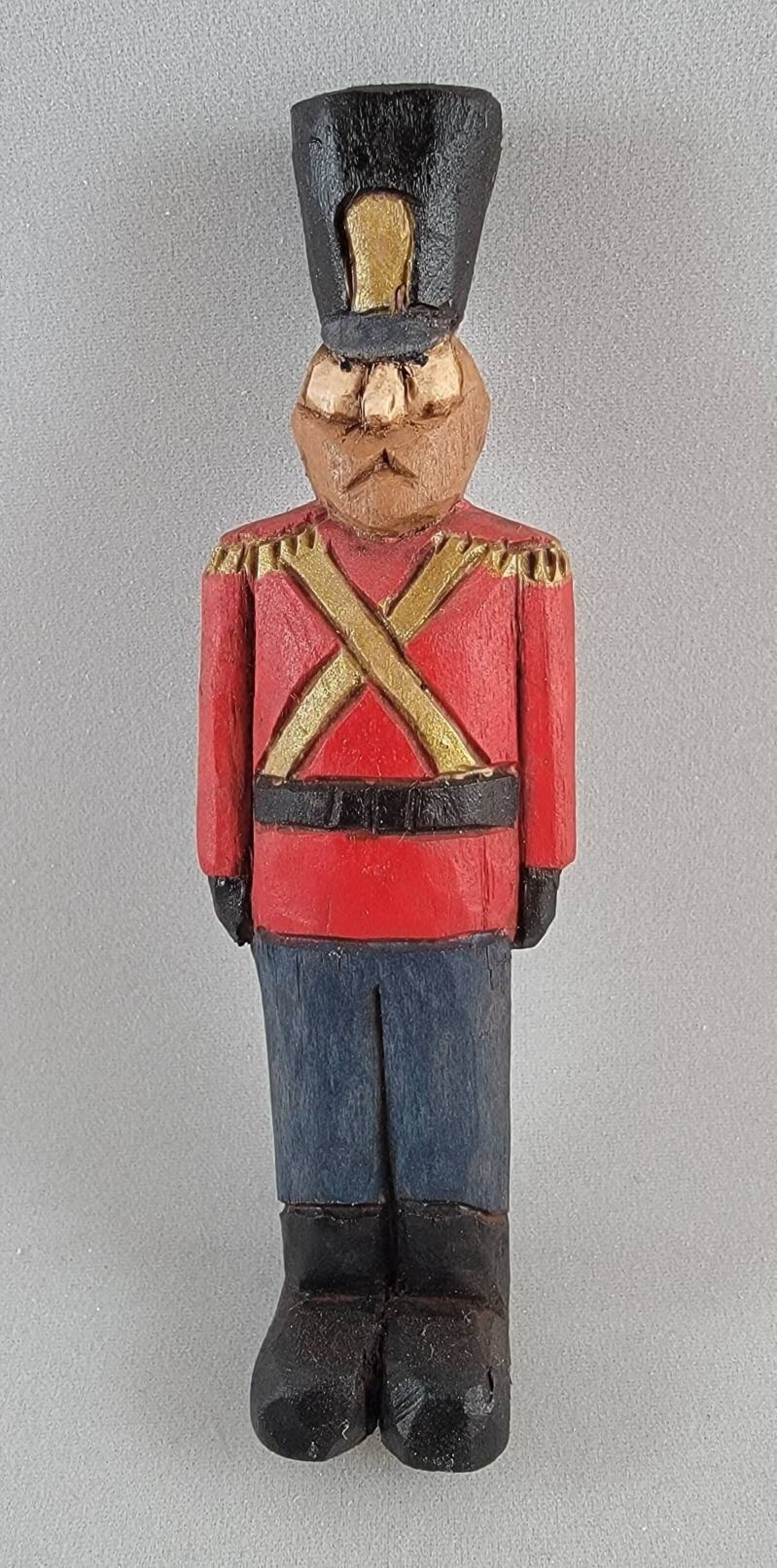 Wood Carving Toy Soldier Christmas Ornament or Toy Etsy