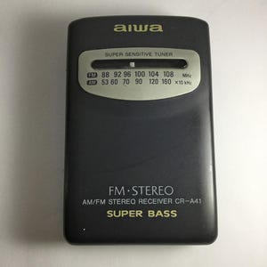 aiwa FM AM ステレオチューナー S-R22 RK-C3 セット Aiwa S-R22 Fm Am Tuner Digital Tuning System Vintage MIJ