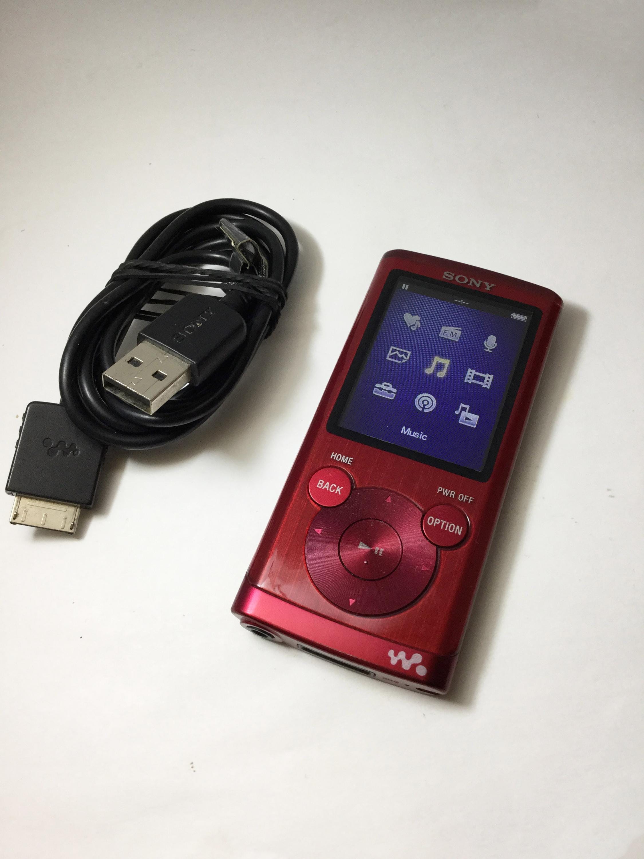 Sony red walkman - Etsy France
