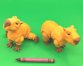 Capybara – 3D Printed Articulated Figurine