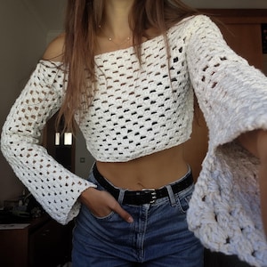 Easy Crochet Sweater Pattern, Beginner Crochet Pullover Sweater, Crochet Sweater Women Pattern, Jumper Pattern Oversized Sweater Pattern PDF