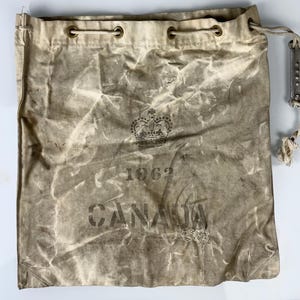 vintage Canada Post Mail Bags