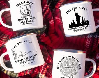 New York City Bachelorette Mug, NYC Bachelorette Gifts, Bridesmaid Camp Mug, NYC Bach Mug, Bachelorette Party Gift