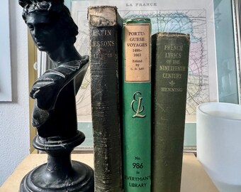 Antique & Vintage Textbooks | History, French, Latin | 1877, 1878, 1953