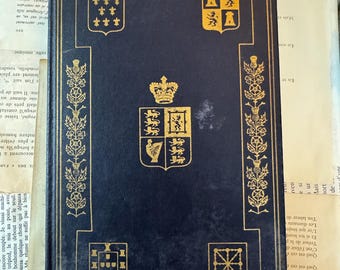 1900 William Harrison Ainsworth Crichton — Elaborate Gilt Heraldic Binding | Rittenhouse Press