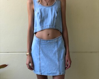 sexy denim attire