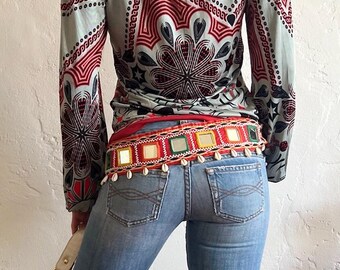 Y2k Hippie Belt / 26-36 display picture 1
