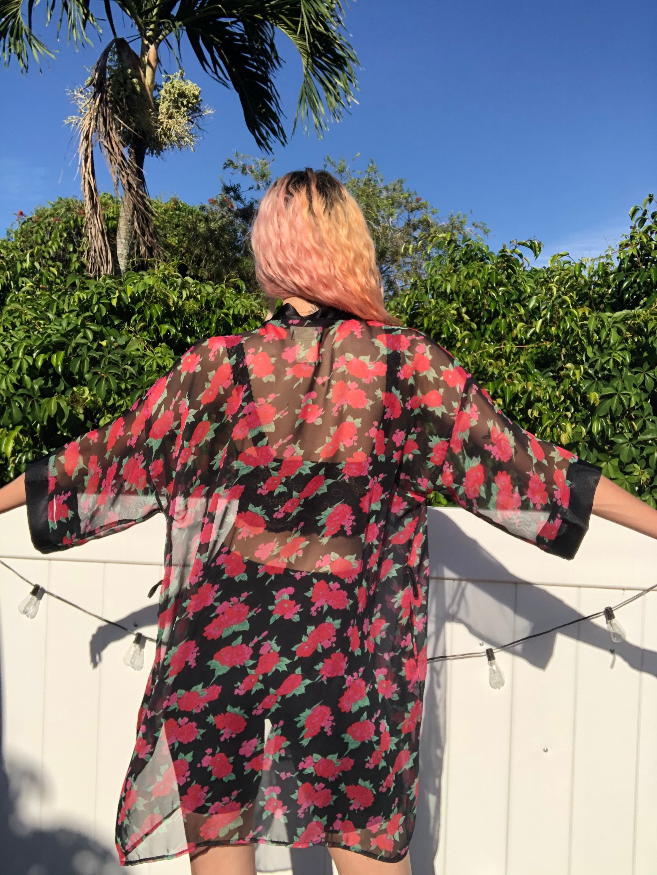vintage duster robe