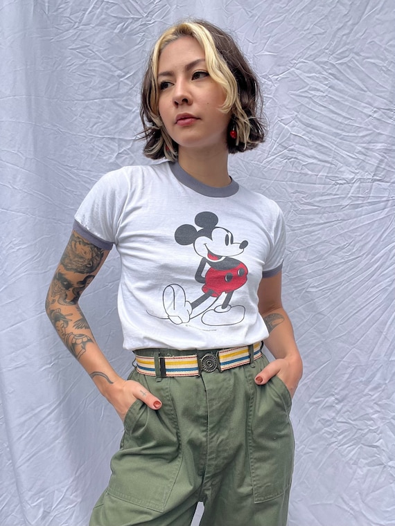 1970's Mickey Mouse Tshirt / Walt Disney Productions … - Gem