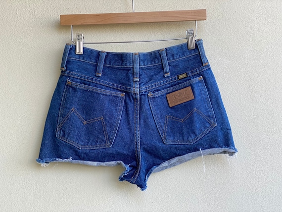 1970's Denim Cut Offs Shorts / Maverick Denim Cut… - image 1