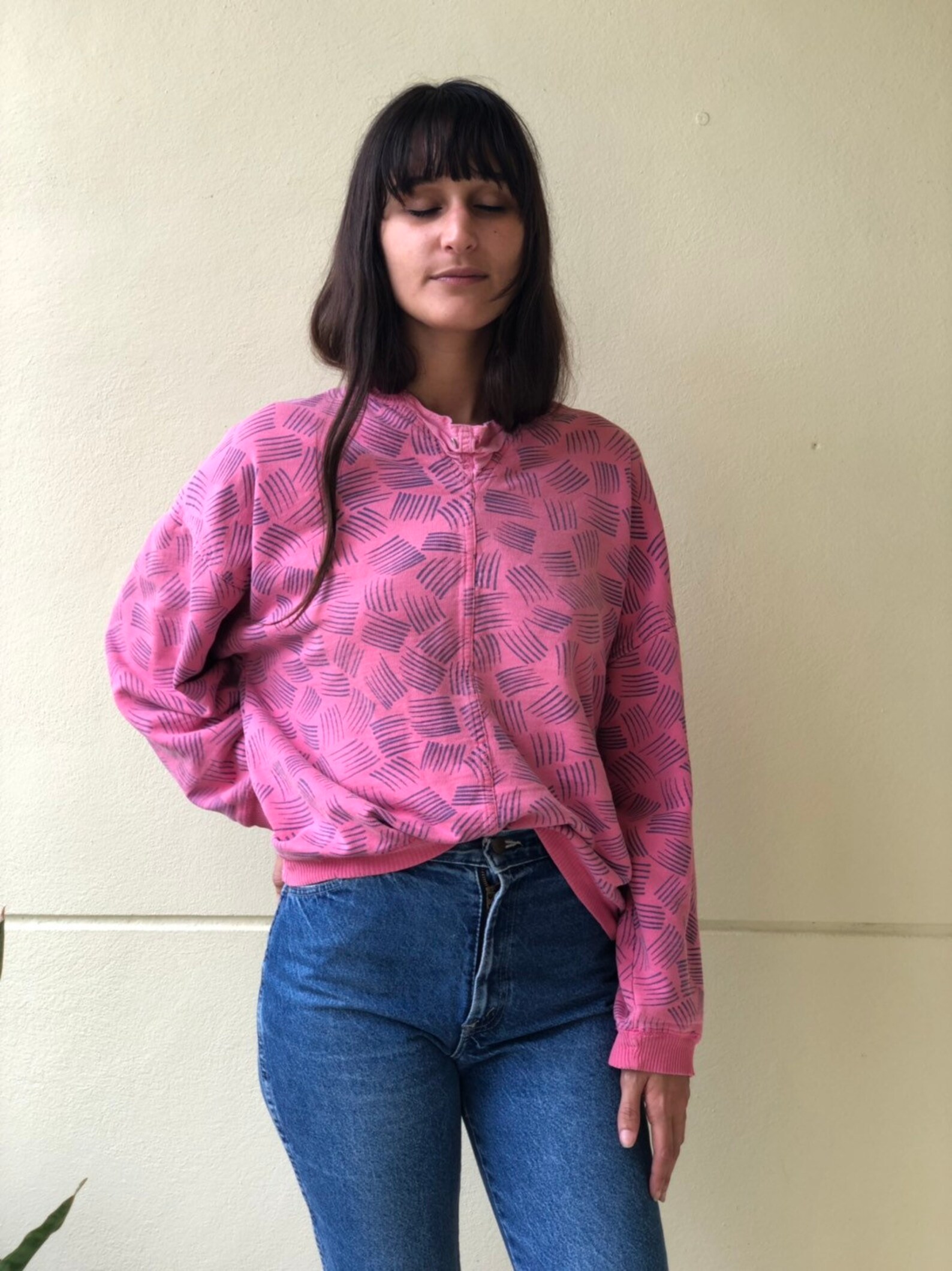 ton sur ton sweatshirt