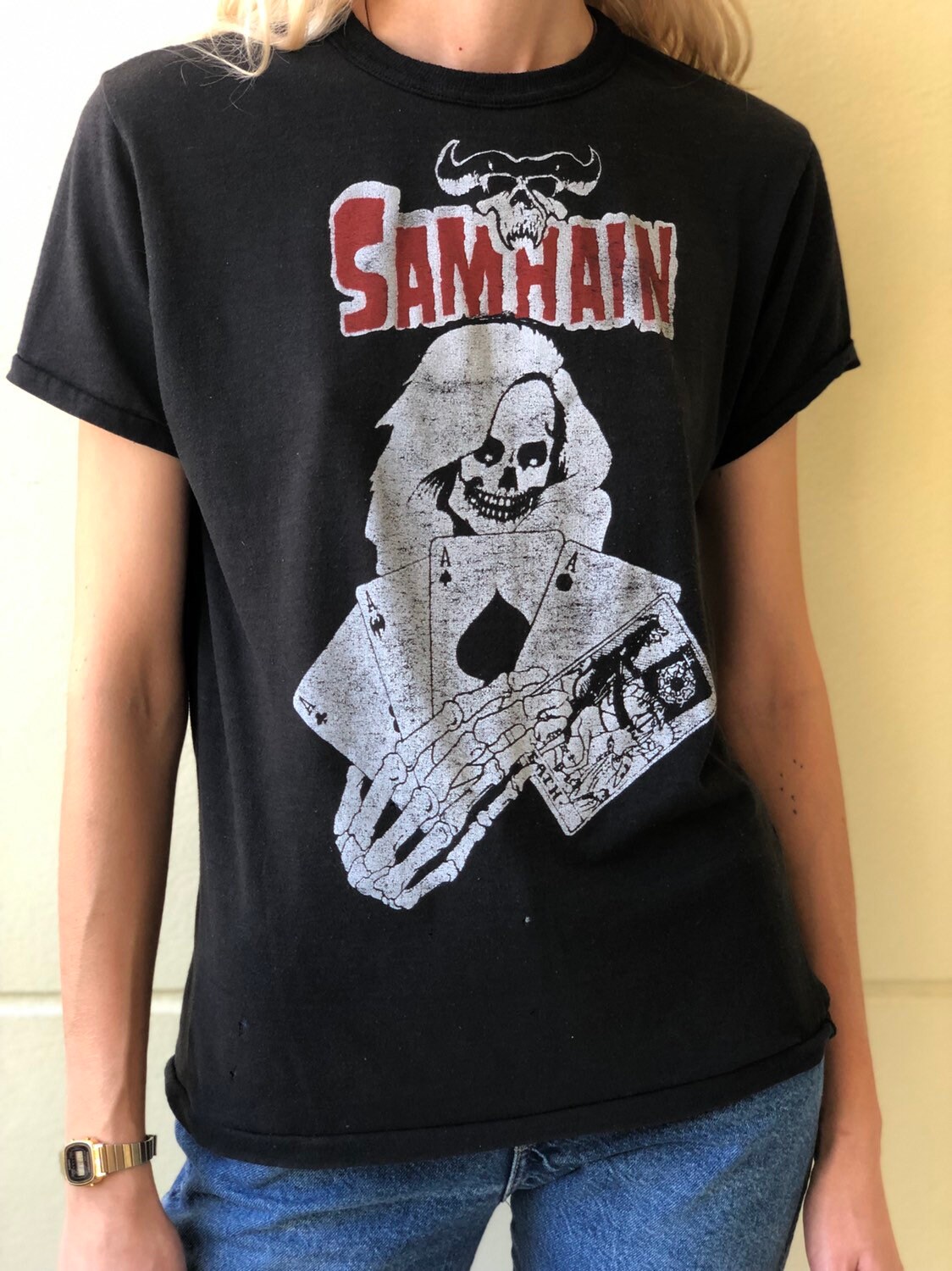 Vintage Samhain Tshirt / Danzig 1986 