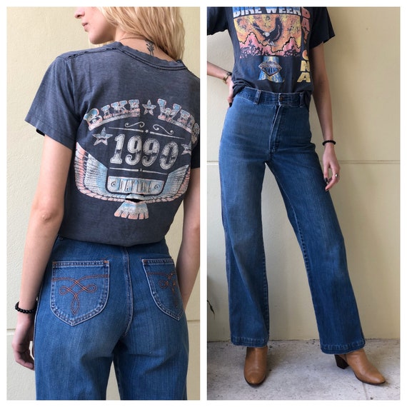 Vintage 1970's Wrangler Denim / Vintage Wrangler J