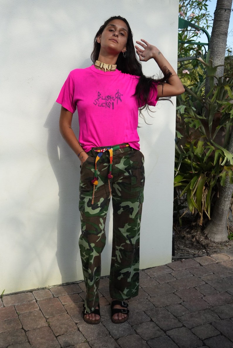army green slacks