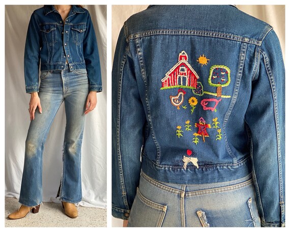 embroidered farm jackets