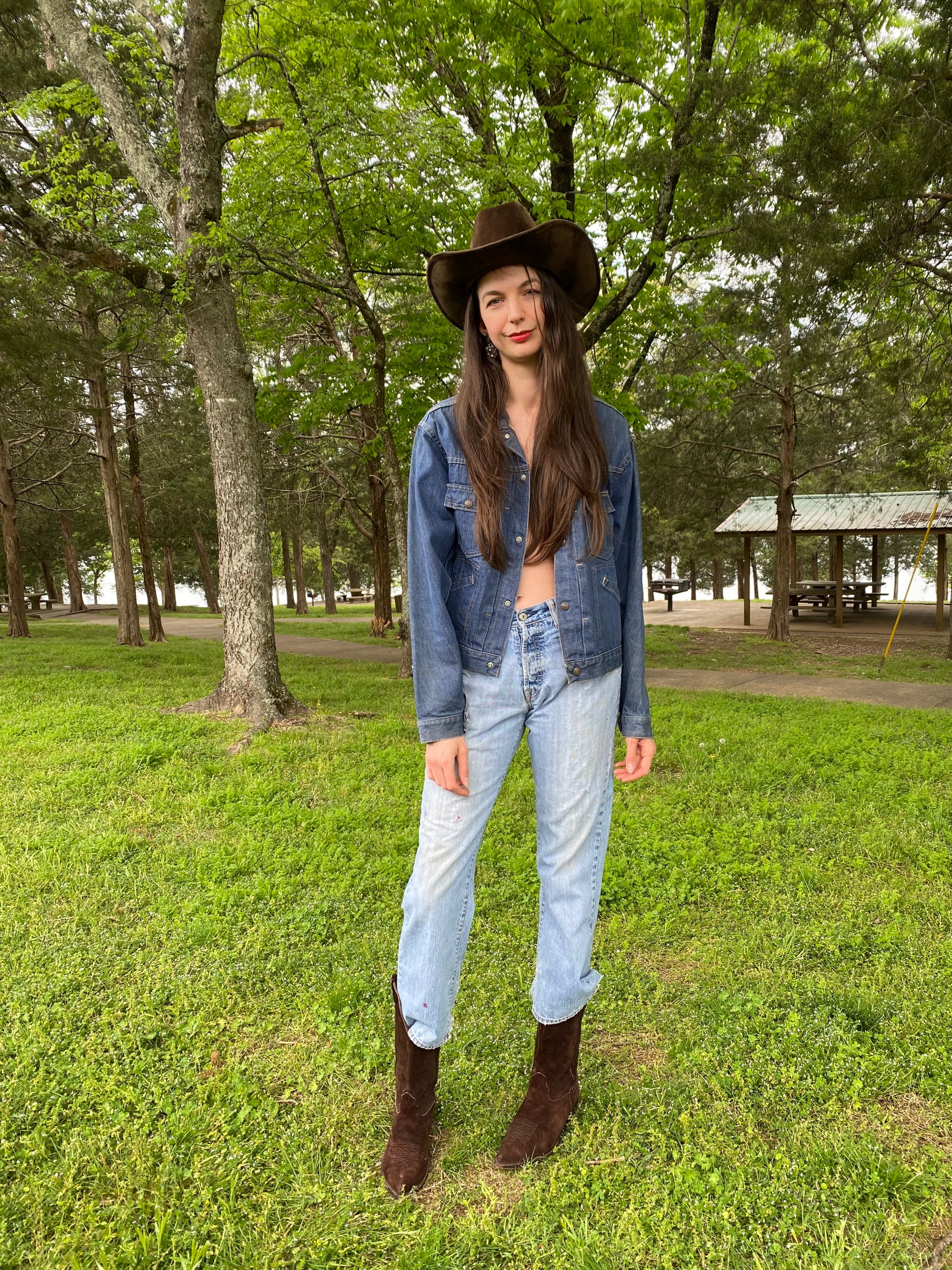 ジャケット・アウター 60s store denim jacket 60s-70s ストア系 western denim jacket 60年代 70年代 デニム