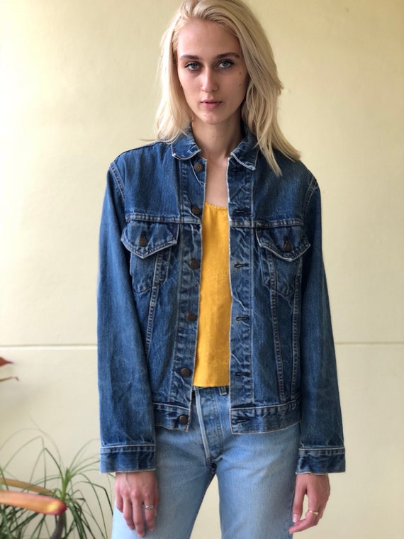 1970's Levi's Denim Jacket / Levi's Type III Deni… - image 1