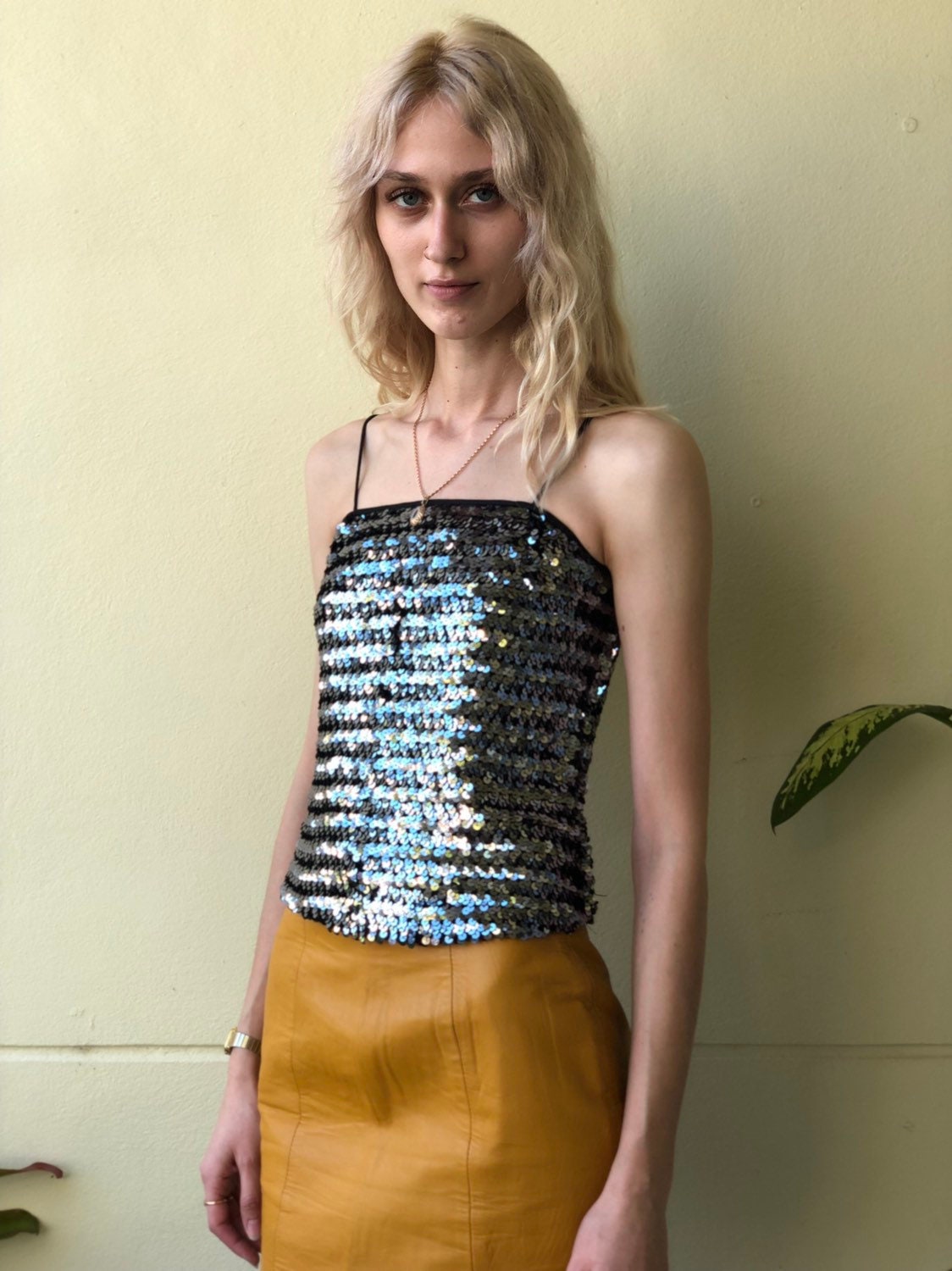 Virtual Garage Sale / Sequin Tank Top 