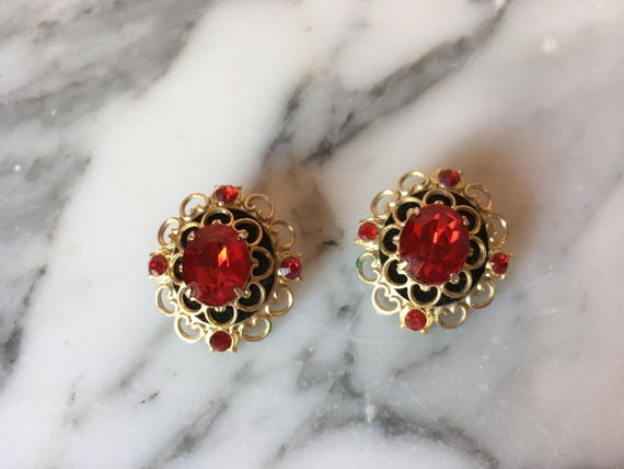 coro clip on earrings