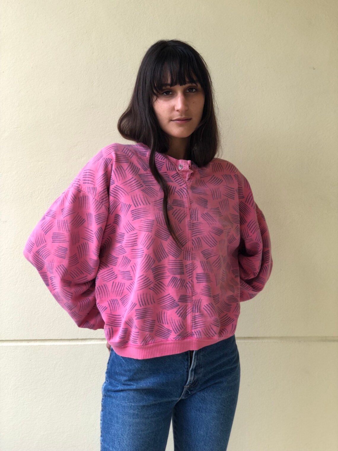 ton sur ton sweatshirt