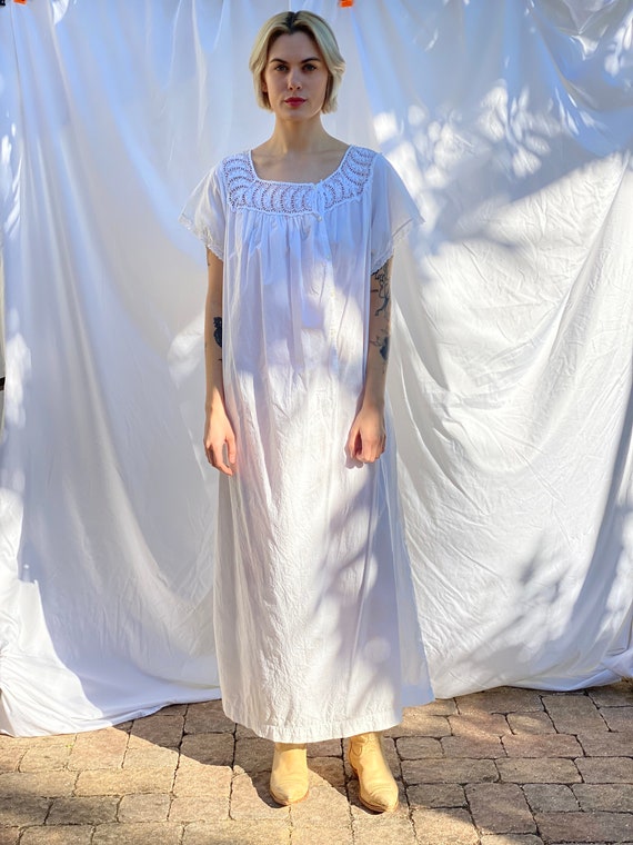 Gorgeous Antique Nightgown / Vintage Summer Dress… - image 3