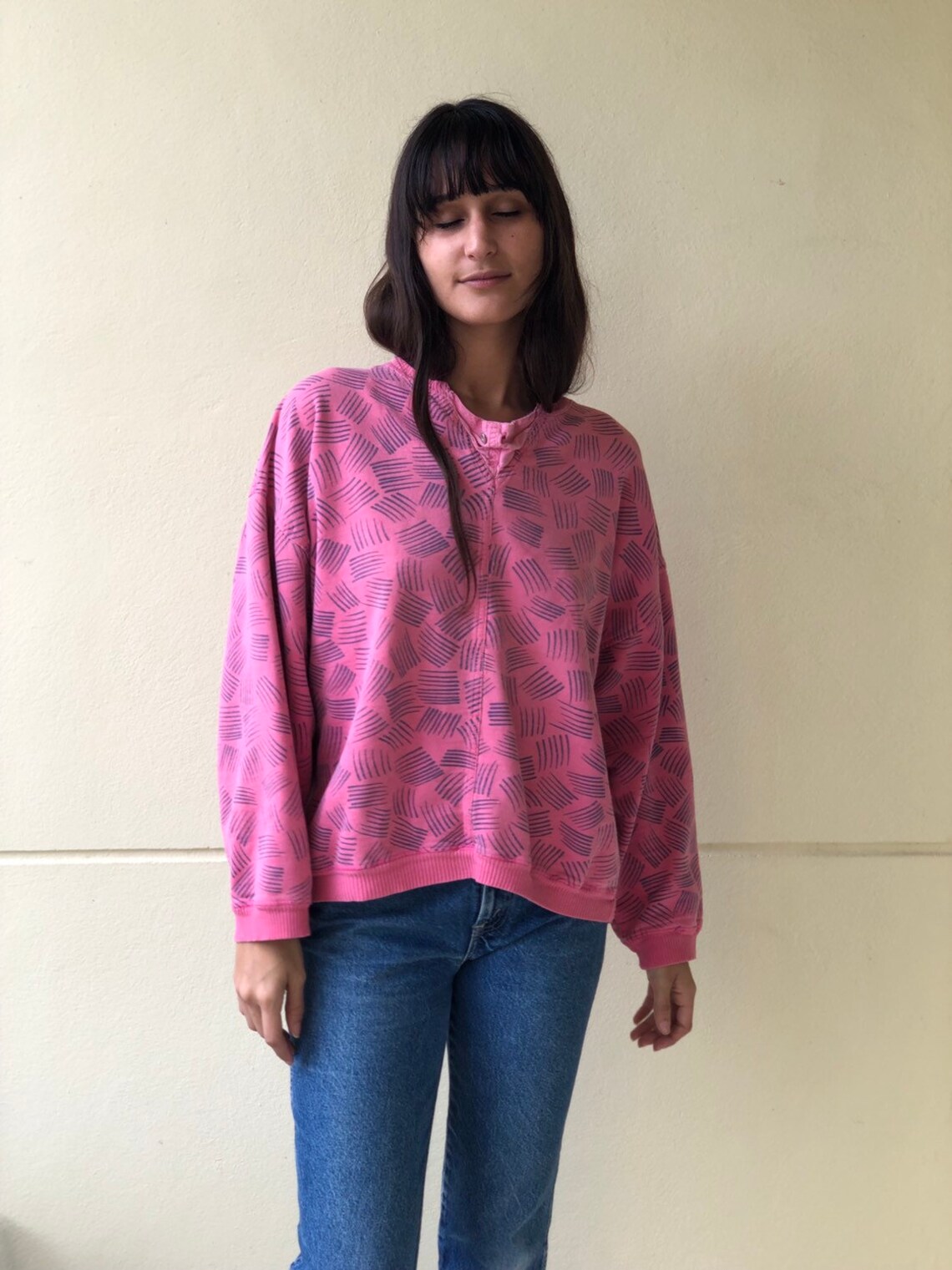ton sur ton sweatshirt