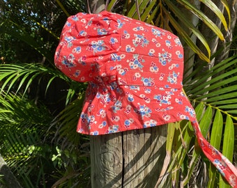 Precious Summer Bonnet / Foldable Vintage Sun Hat