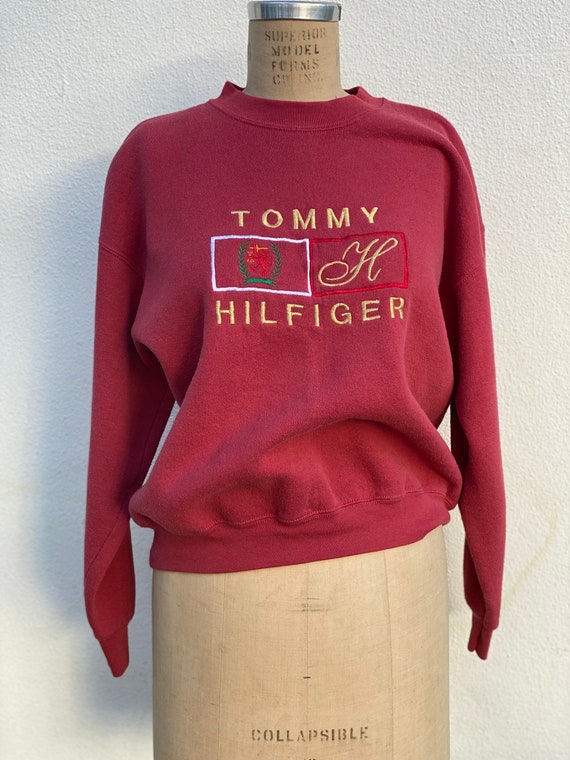 1990's Tommy Hilfiger Sweatshirt / Oversized Ninet