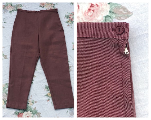 1950's Stretch Denim / 31" Waist / High Waist Ciga